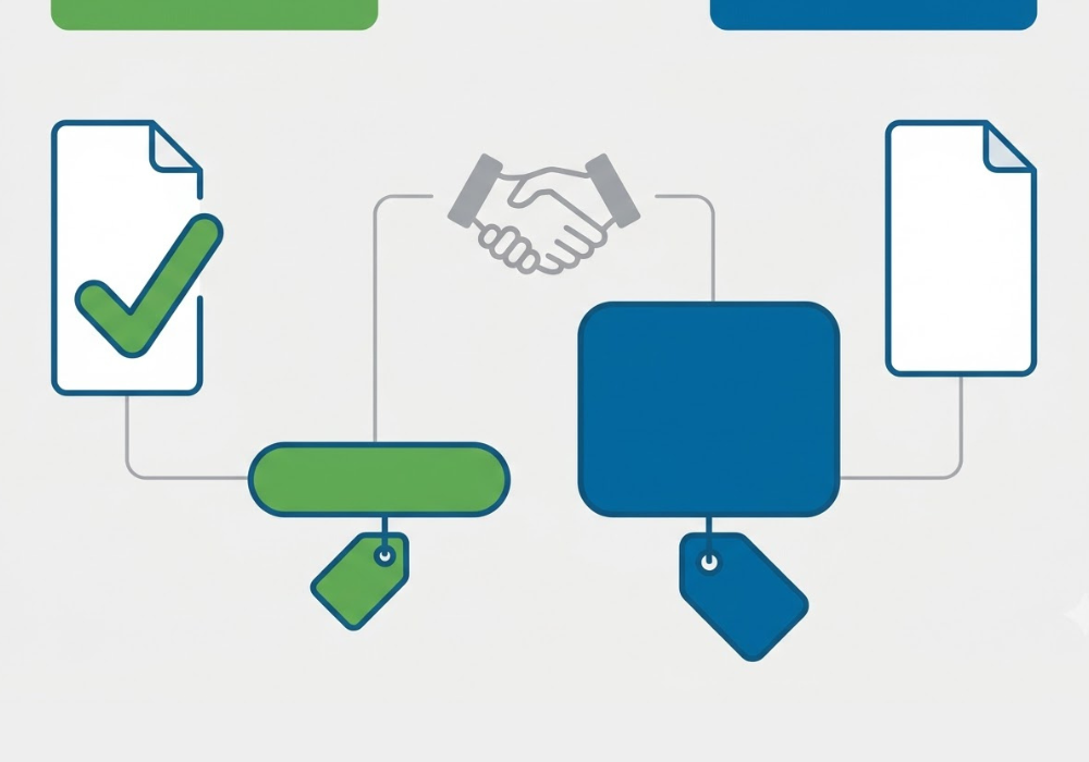 A pre-approved car loan giving a buyer a lower locked-in rate to negotiate against dealer financing