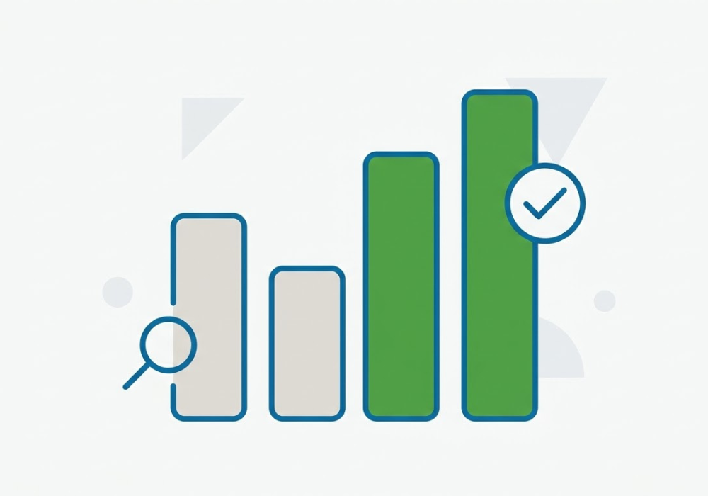 Bar chart comparing small business loans approval rates across bank and online lender types